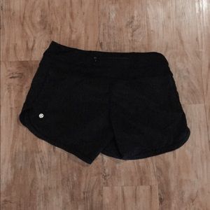 Black Lululemon shorts